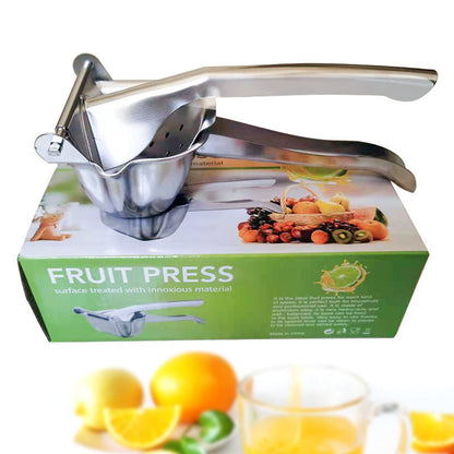 🔥50% RABATT NU!🍋Manuell juicer i rostfritt stål – robust citruspress för färsk fruktjuice i köket och baren🥤✨