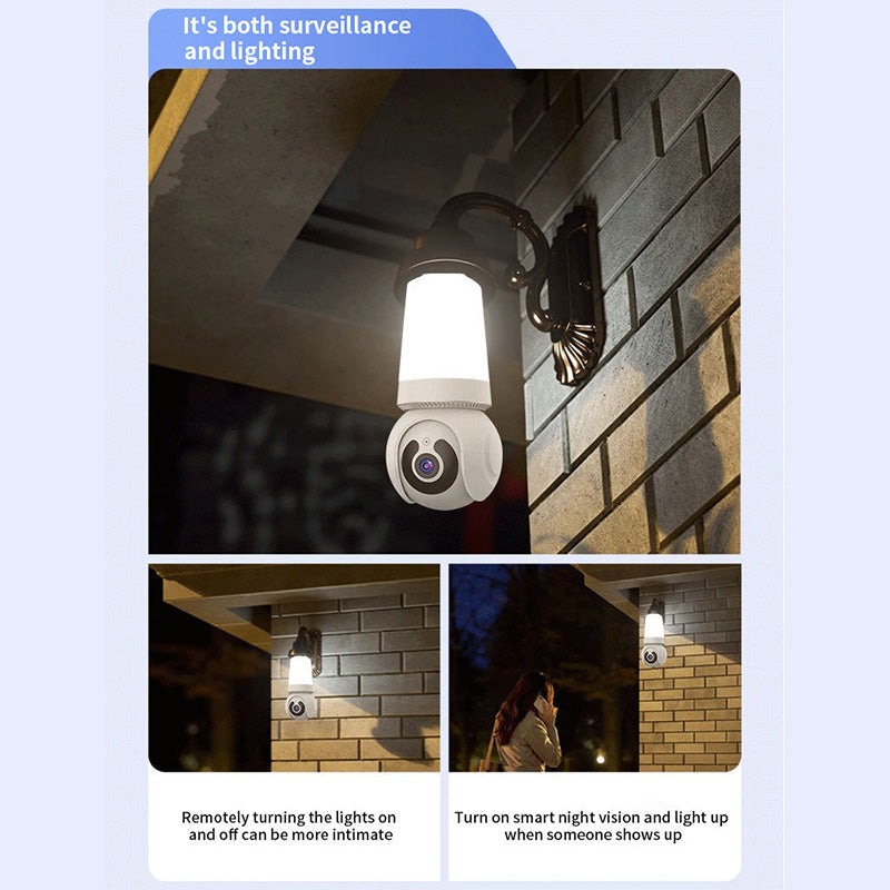 🔥Smart WiFi-sikkerhetskamera med lys