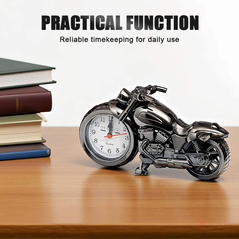 Kreativ Motorcykel Väckarklocka