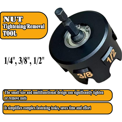 🔥Drill-Ready Nut Tightening & Removal Tool