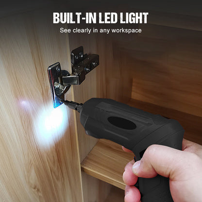 🎁DIY-användarföremål🎁3,6V sladdlös skruvmejselsats