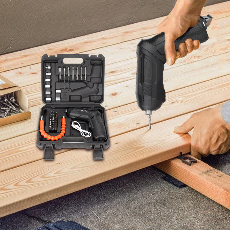 🎁DIY-användarföremål🎁3,6V sladdlös skruvmejselsats