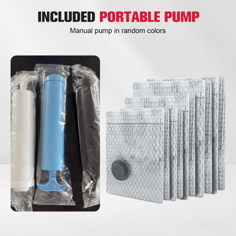 🔥 SISTA DAGENS ERBJUDANDE – 50 % RABATT 🔥 Vakuumförvaringspåsar för resor och bärbar pump