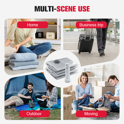 🔥 SISTA DAGENS ERBJUDANDE – 50 % RABATT 🔥 Vakuumförvaringspåsar för resor och bärbar pump