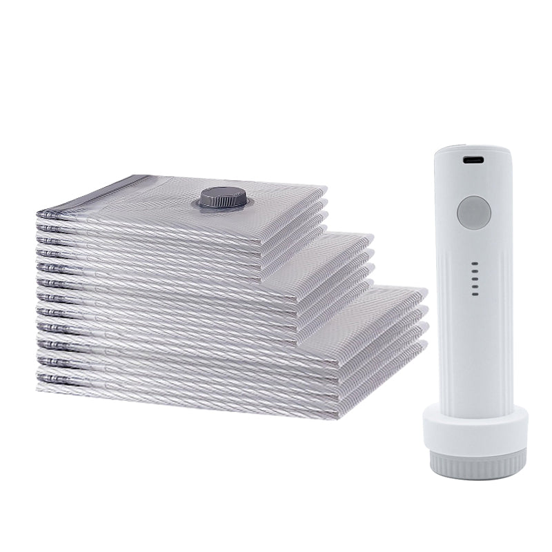 🔥 SISTA DAGENS ERBJUDANDE – 50 % RABATT 🔥 Vakuumförvaringspåsar för resor och bärbar pump