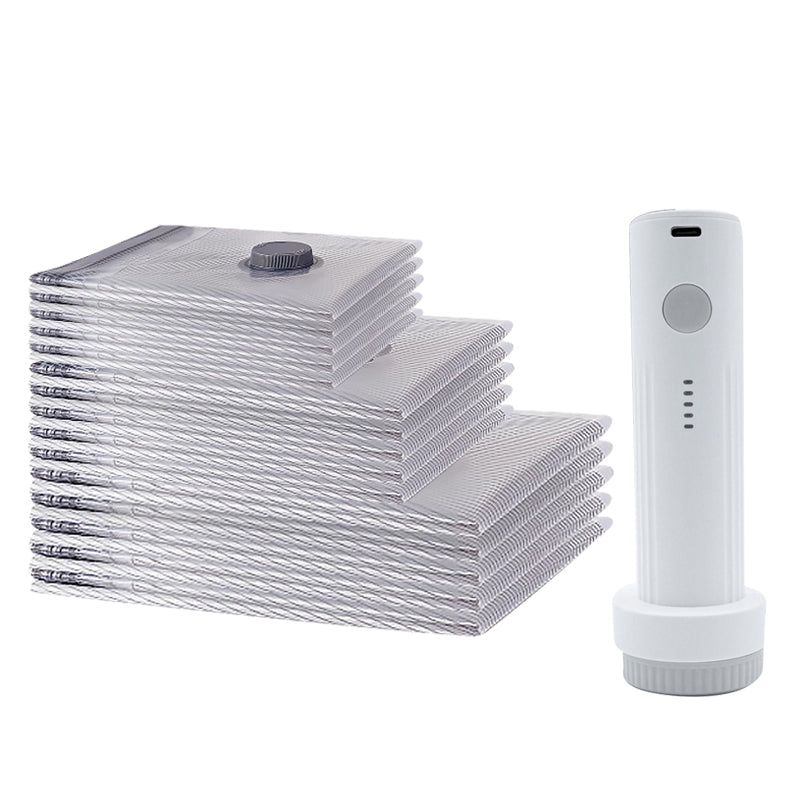 🔥 SISTA DAGENS ERBJUDANDE – 50 % RABATT 🔥 Vakuumförvaringspåsar för resor och bärbar pump