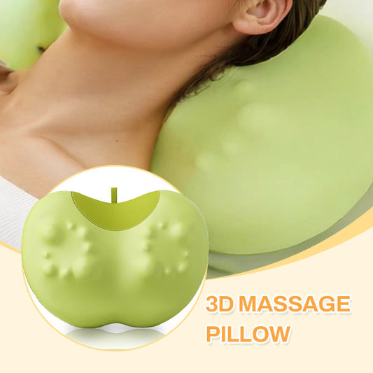 3D-Knådande massagekudde med värme för nacke och rygg