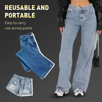 Fjäderbelastad Metallknapp för Midjeförlängning av Jeans(Presentartiklar kan inte köpas separat)