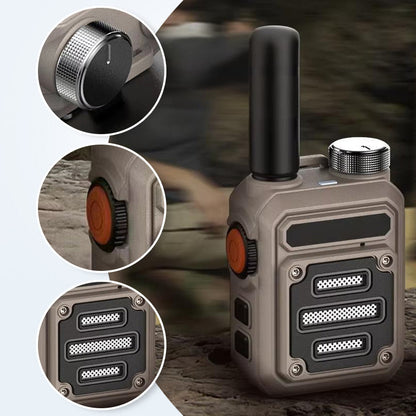Vattentäta och stöttåliga mini walkie-talkies