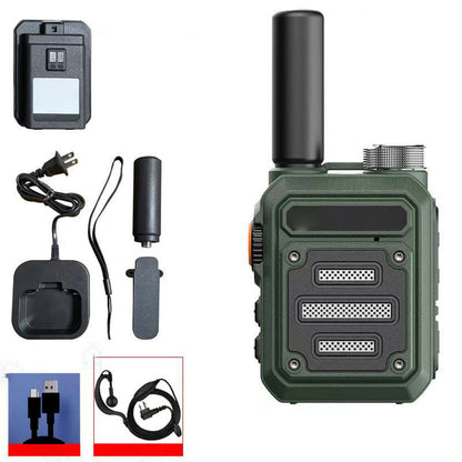 Vattentäta och stöttåliga mini walkie-talkies