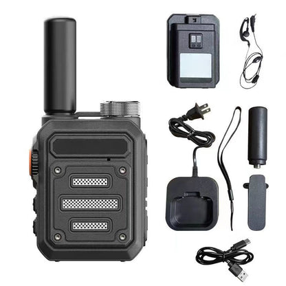 Vattentäta och stöttåliga mini walkie-talkies