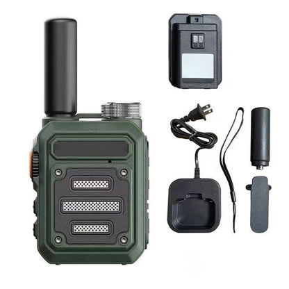 Vattentäta och stöttåliga mini walkie-talkies