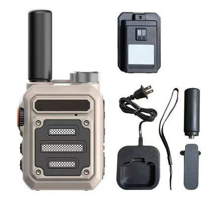 Vattentäta och stöttåliga mini walkie-talkies