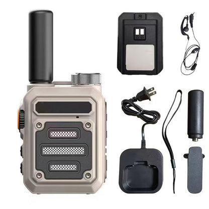 Vattentäta och stöttåliga mini walkie-talkies