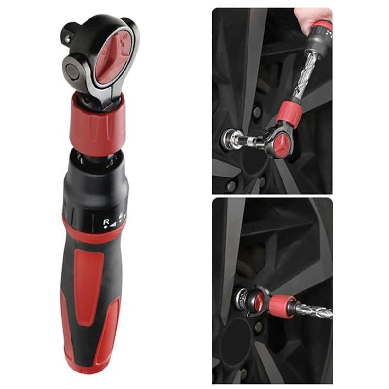 3/8 tum drivande teleskopisk skiftnyckel med flexibelt huvud