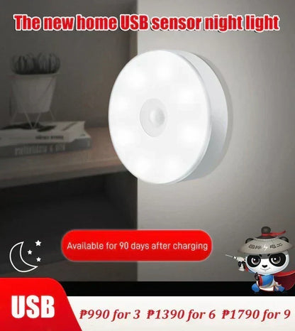 💡 🔋 Energieffektiv LED-Rörelsesensorlampa – Automatisk Sensor, Energibesparande & Stark Belysning ✨