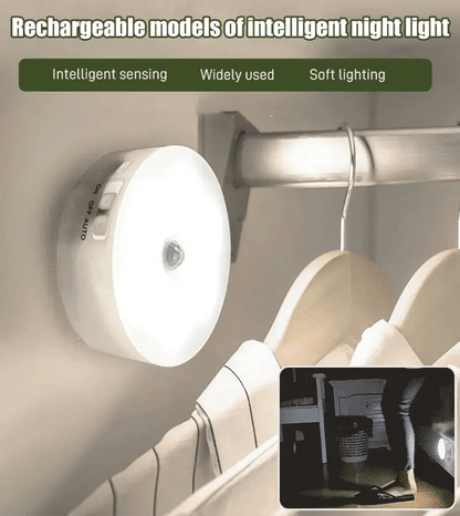 💡 🔋 Energieffektiv LED-Rörelsesensorlampa – Automatisk Sensor, Energibesparande & Stark Belysning ✨