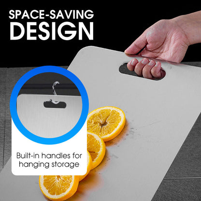 Förtjockad mögelresistent skärbräda i rostfritt stål för hemmet