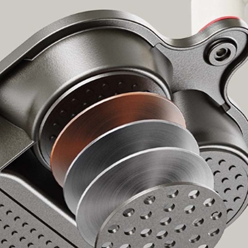 3-i-1 Stekpanna med tre fack