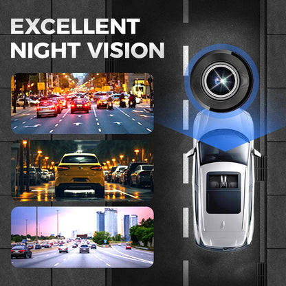 Smart trådlös dashcam med pekskärm