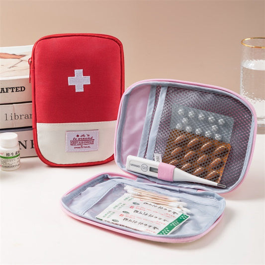 💥Rea 49% rabatt🔥Bärbart medicinkit för resefickor