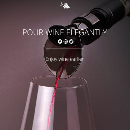 🍷 50 % RABATT NU! 🧪 2-i-1 vinkonserverare – vakuumpump och förseglare, bevarar färskhet och arom ✨