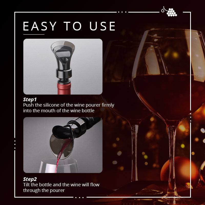 🍷 50 % RABATT NU! 🧪 2-i-1 vinkonserverare – vakuumpump och förseglare, bevarar färskhet och arom ✨