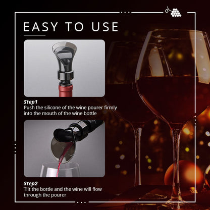 🍷 50 % RABATT NU! 🧪 2-i-1 vinkonserverare – vakuumpump och förseglare, bevarar färskhet och arom ✨