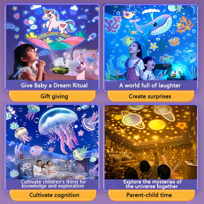 💝Bästa presenten💝Robotstjärnprojektionslampa