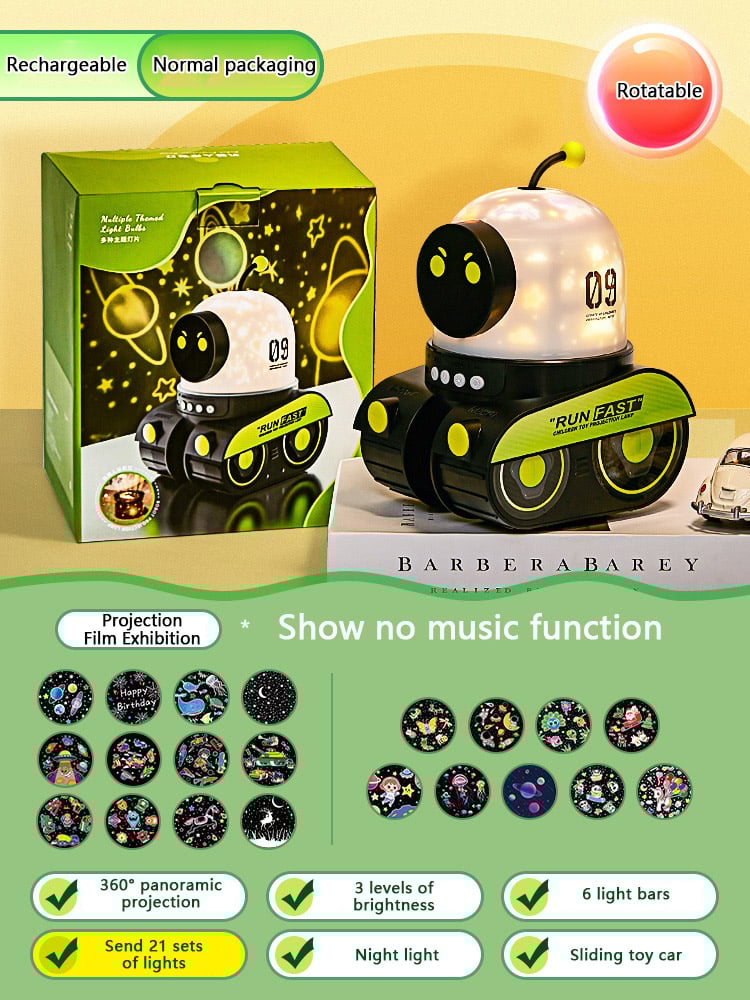 💝Bästa presenten💝Robotstjärnprojektionslampa