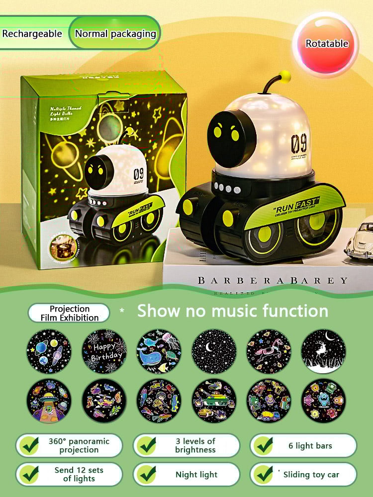 💝Bästa presenten💝Robotstjärnprojektionslampa