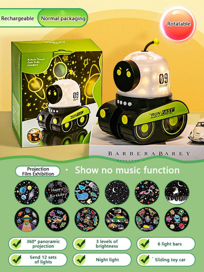 💝Bästa presenten💝Robotstjärnprojektionslampa