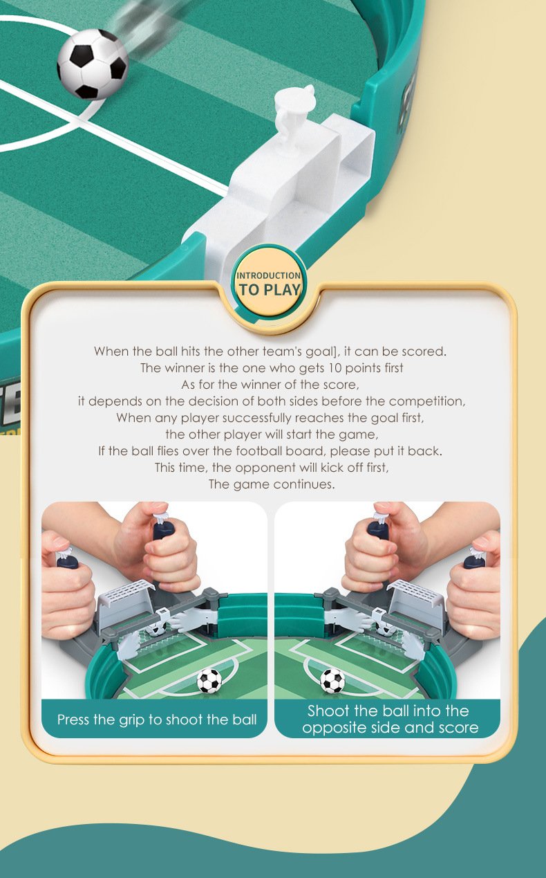 ⚽Bordsfotboll för familjeträffar 👨‍👩‍👧‍👦 Lärorikt spel för två spelare 🔥
