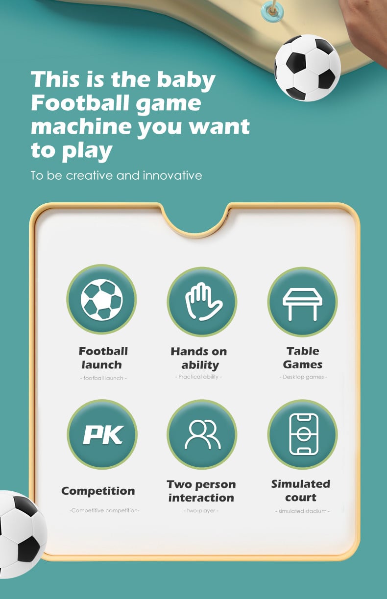 ⚽Bordsfotboll för familjeträffar 👨‍👩‍👧‍👦 Lärorikt spel för två spelare 🔥