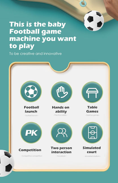 ⚽Bordsfotboll för familjeträffar 👨‍👩‍👧‍👦 Lärorikt spel för två spelare 🔥