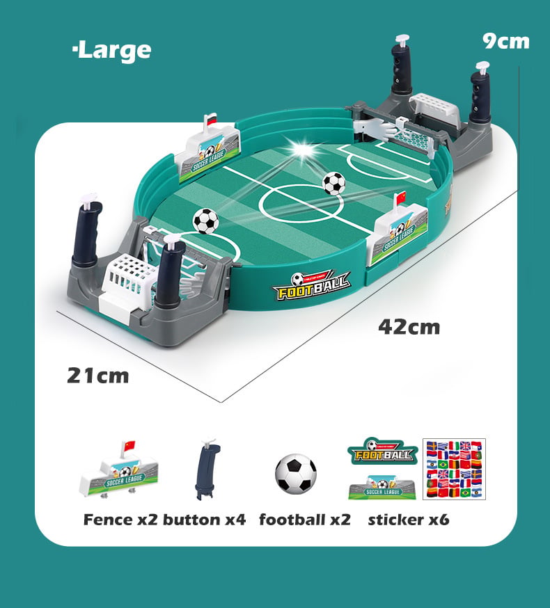 ⚽Bordsfotboll för familjeträffar 👨‍👩‍👧‍👦 Lärorikt spel för två spelare 🔥