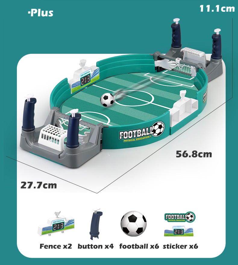 ⚽Bordsfotboll för familjeträffar 👨‍👩‍👧‍👦 Lärorikt spel för två spelare 🔥