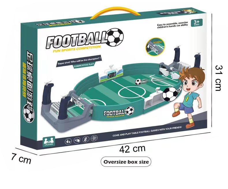 ⚽Bordsfotboll för familjeträffar 👨‍👩‍👧‍👦 Lärorikt spel för två spelare 🔥