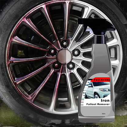 Snabbverkande spray för borttagning av järnförfallet