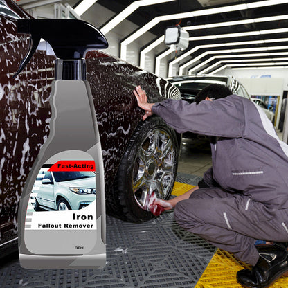 Snabbverkande spray för borttagning av järnförfallet