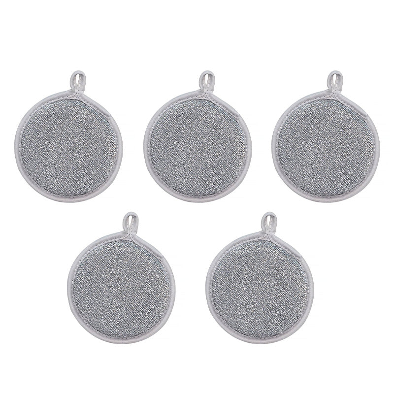 Kök Dubbelsidig Rund Svampskurborste