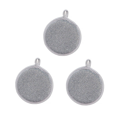 Kök Dubbelsidig Rund Svampskurborste