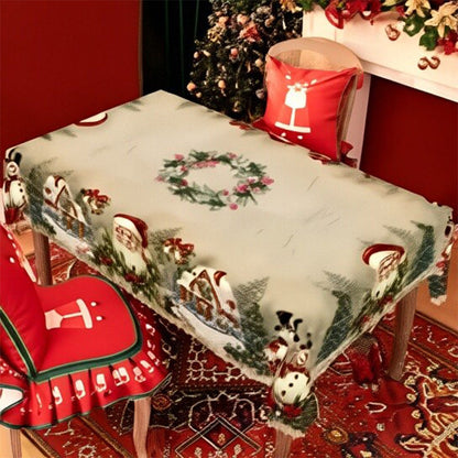 🎅Julförsäljning🎄Glädjefylld festlig klassisk julduk