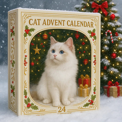 🔥SISTA DAGEN MED GRATIS FRAKT – Purrfect Christmas – Adventskalender för kattälskare 2025