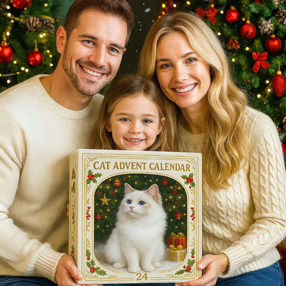 🔥SISTA DAGEN MED GRATIS FRAKT – Purrfect Christmas – Adventskalender för kattälskare 2025