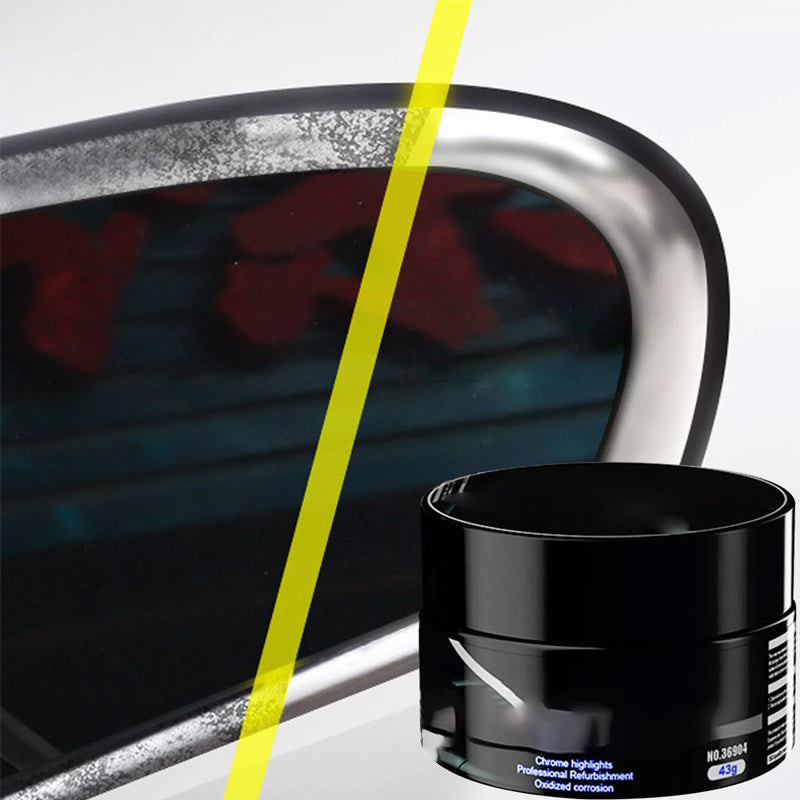 🔥Köp 2 få 1 gratis🔥Car Chrome Polish & Rust Remover Kit