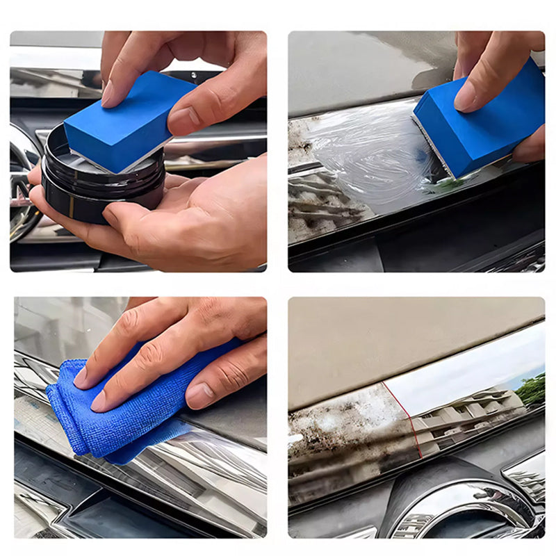 🔥Köp 2 få 1 gratis🔥Car Chrome Polish & Rust Remover Kit