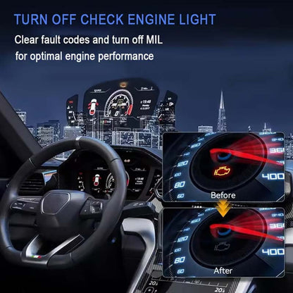 🔥OBD2 Professionellt diagnostiskt skanningsverktyg