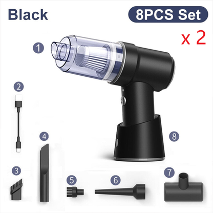 Kraftig trådløs støvsuger for biler