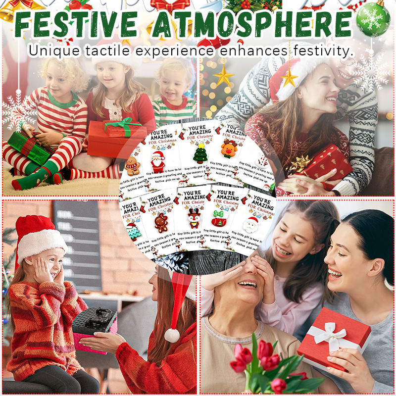 🎄Tidiga julrean – 70% rabatt🔥🎁10-pack små julkramar i fickformat